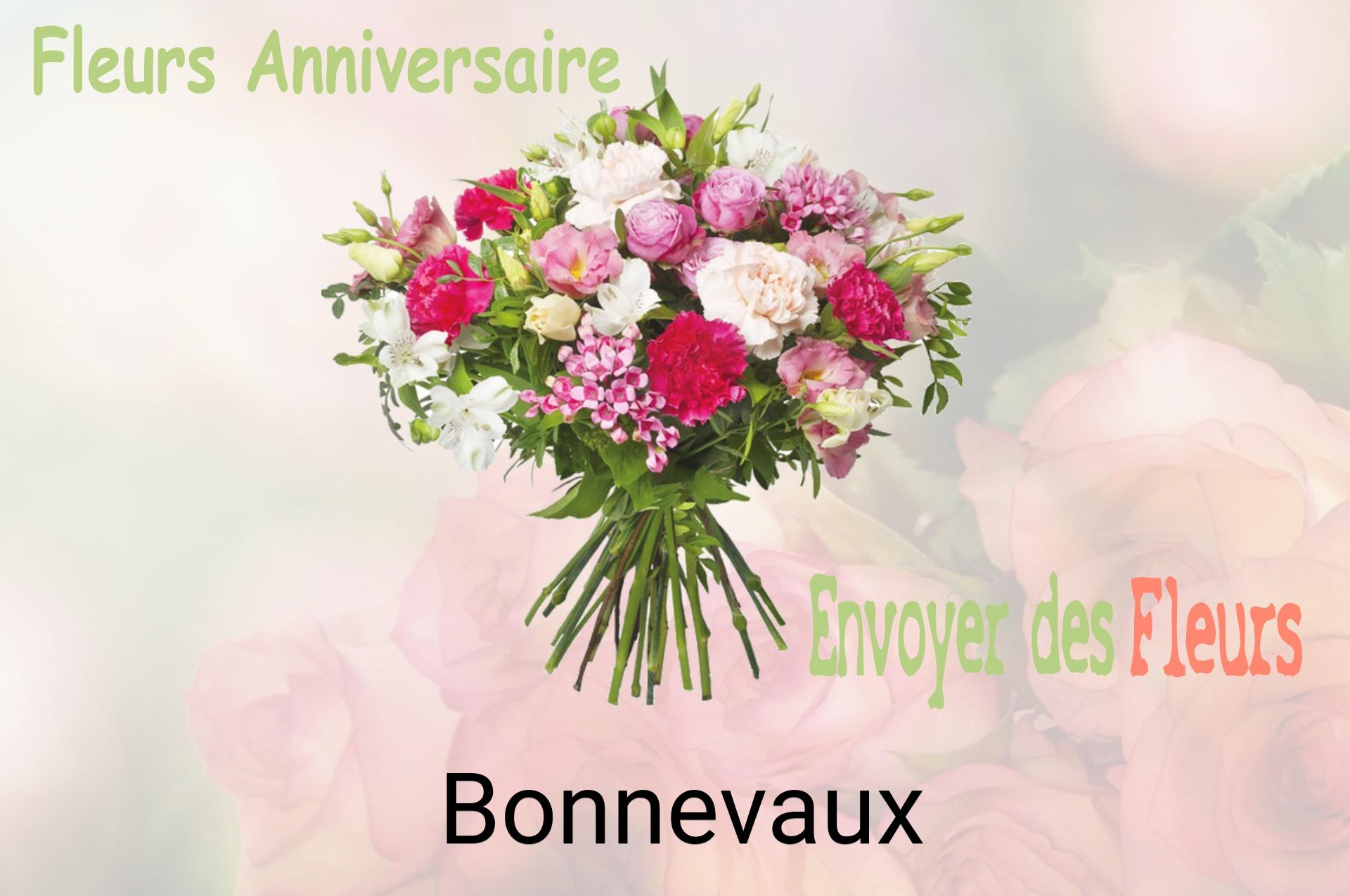 Bouquet de fleurs d’anniversaire livré à Bonnevaux